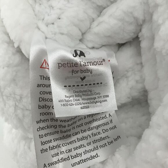 Newborn Baby Swaddle Sleep Sack 0-3M Swaddle Baby Gift Bunting Petite l’amour - Picture 9 of 9